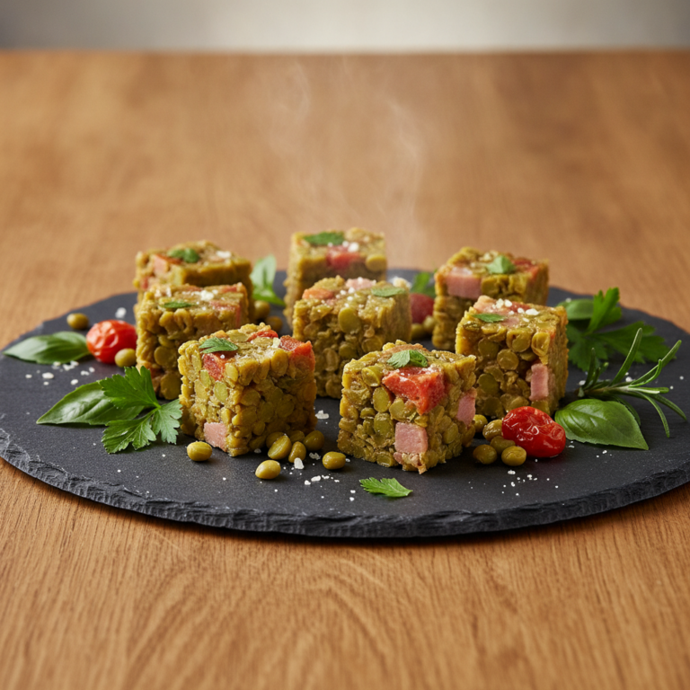 Recette Pois cassés à l'italienne au Cookeo - Plat principal Italienne - Photo du plat prêt à déguster